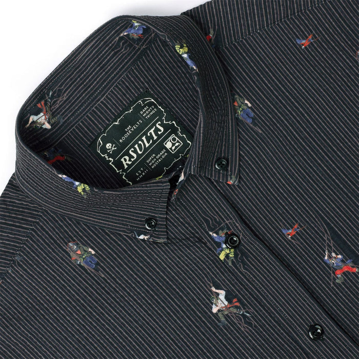 RSVLTS RSVLTS Short Sleeve Shirt Shiver Me Timbers – Stretch Seersucker Short Sleeve Shirt Shiver Me Timbers – Stretch Seersucker Short Sleeve Shirt