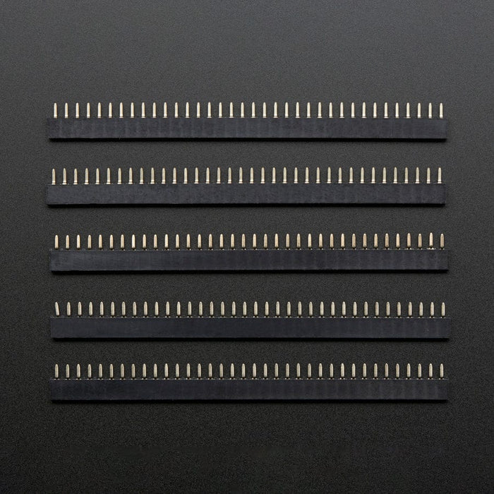 Short Female Headers 36-pin 2.54mm - Pack of 5 by The Pi Hut - The Pi Hut