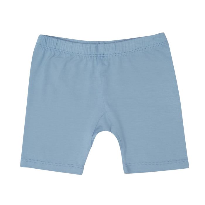Shorts from Short Sleeve Kids Pajama Set in Slate