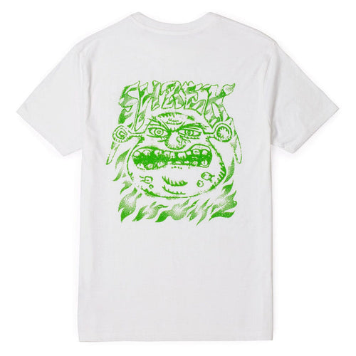 RSVLTS Shrek Crewneck T-shirt Shrek "Beware OGRE"– Dare Mighty Crewneck Tee