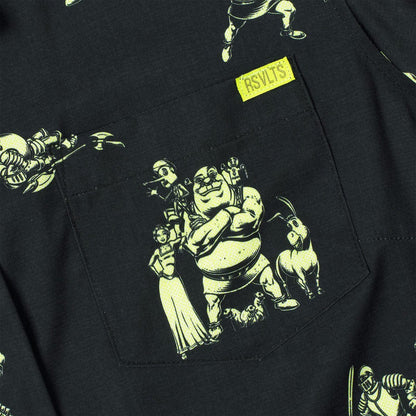 RSVLTS Shrek Women's Short Sleeve Shirt Shrek "Ogre Fight" Women's – KUNUFLEX Short Sleeve Shirt