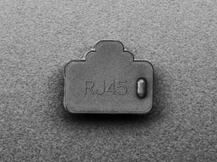 Silicone RJ-45 Dust Cover Inserts - 10 Pack by The Pi Hut - The Pi Hut