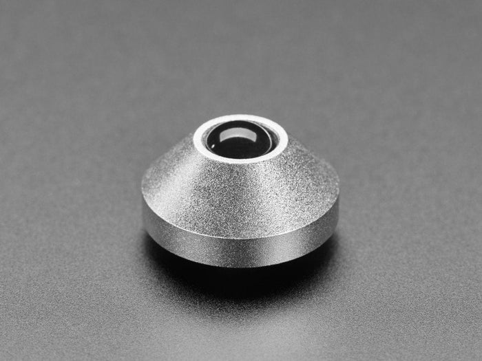 Silver Anodized Aluminum Bumper Feet - Pack of 2 [Discontinued] by The Pi Hut - The Pi Hut
