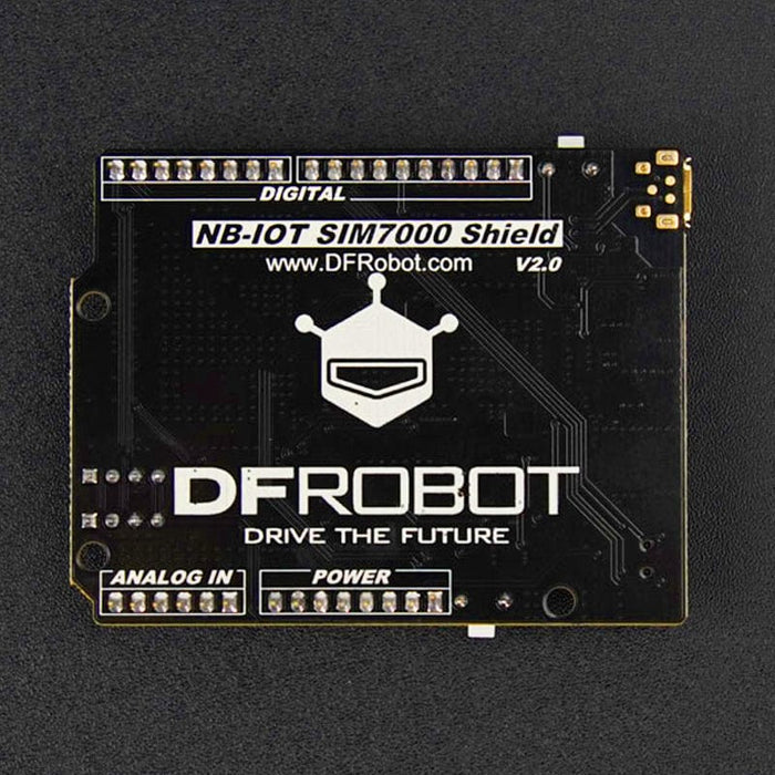 SIM7000C Arduino NB-IoT/LTE/GPRS/GPS Expansion Shield by DFRobot - The Pi Hut