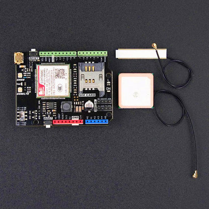 SIM7000C Arduino NB-IoT/LTE/GPRS/GPS Expansion Shield by DFRobot - The Pi Hut