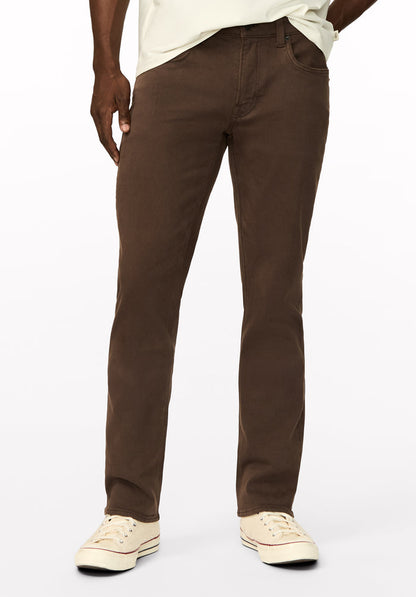 Six Men's Straight Freedom Flex Pants, Chocolate Martini - BM22939
