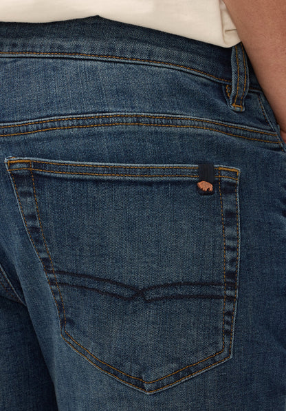 Buffalo Men Jeans Navy Denim Denim Pants Stretch