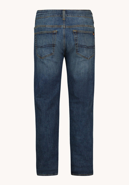 Buffalo Men Jeans Navy Denim Denim Pants Stretch