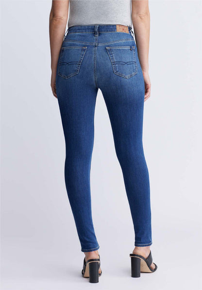 Buffalo Women Jeans Blue Denim Denim Pants Stretch