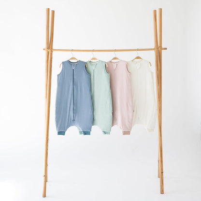 Core colors of Kyte Baby sleep bag walker 1.0 on rack