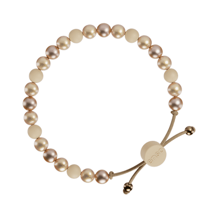 6mm Beaded Bracelet - Golden Trio