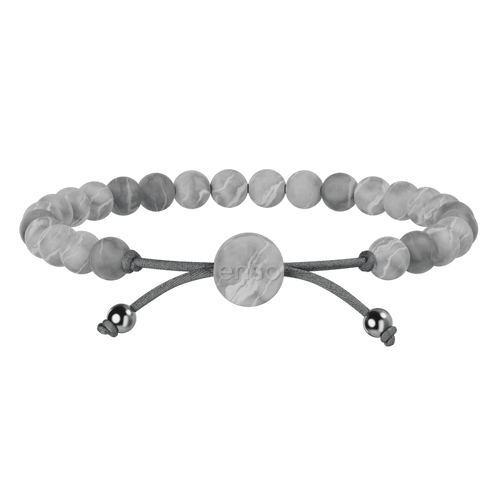 6mm Beaded Bracelet - Marble