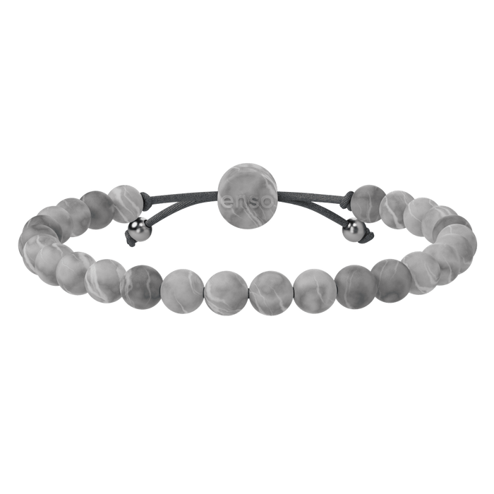 6mm Beaded Bracelet - Marble