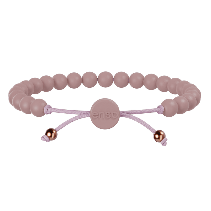6mm Beaded Bracelet - Pink Sand