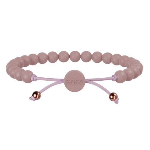 6mm Beaded Bracelet - Pink Sand
