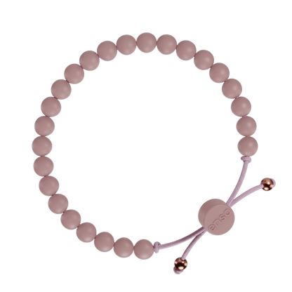6mm Beaded Bracelet - Pink Sand