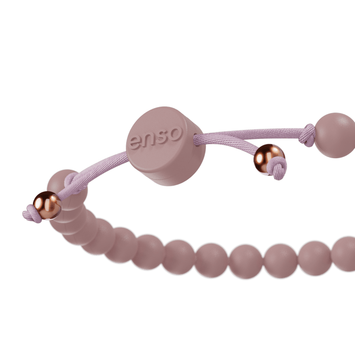 6mm Beaded Bracelet - Pink Sand