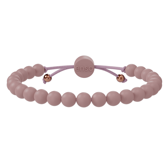 6mm Beaded Bracelet - Pink Sand