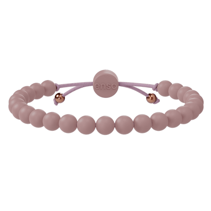 6mm Beaded Bracelet - Pink Sand