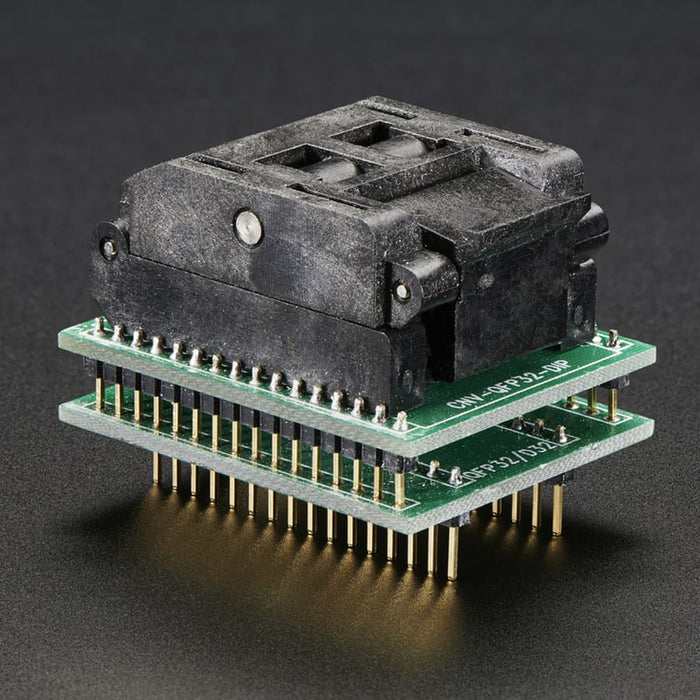 SMT Test Socket - TQFP-32 Breakout by Adafruit - The Pi Hut