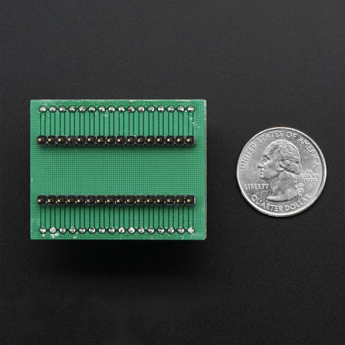 SMT Test Socket - TQFP-32 Breakout by Adafruit - The Pi Hut