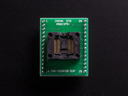 SMT Test Socket - TSSOP-28 Breakout [Discontinued] by The Pi Hut - The Pi Hut