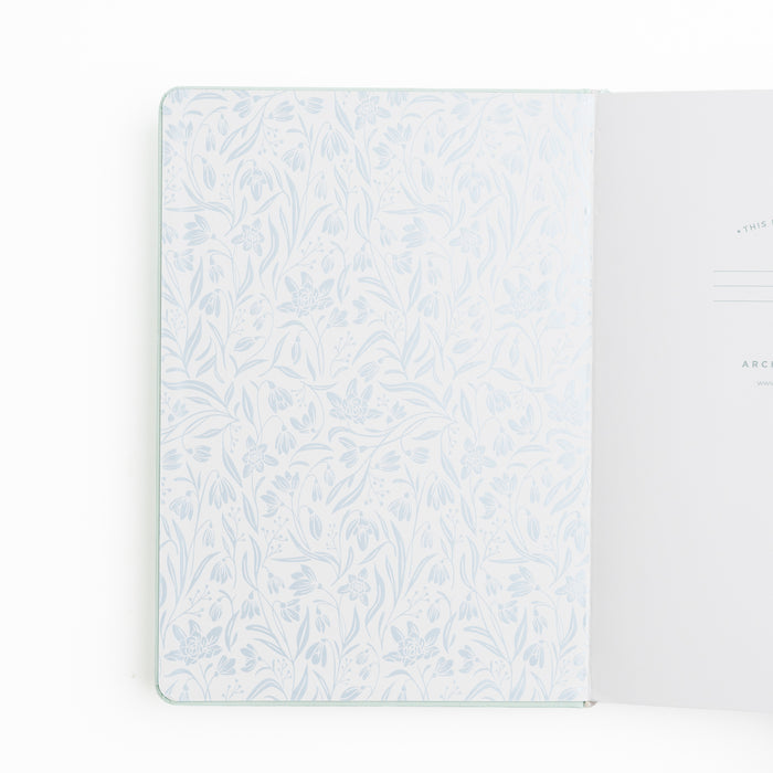 Snowdrops Notebook - Archer and Olive