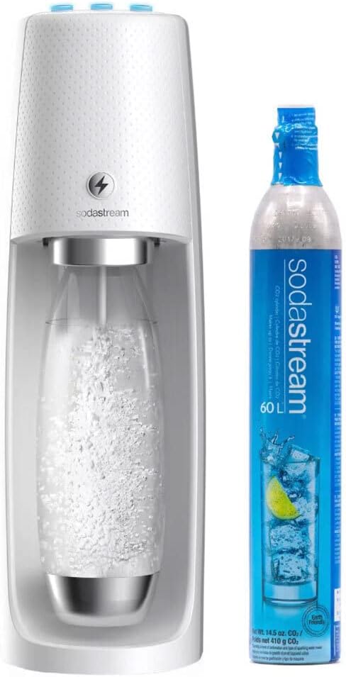 Sodastream Spirit One Touch White Sparkling Water Maker 3.5kg