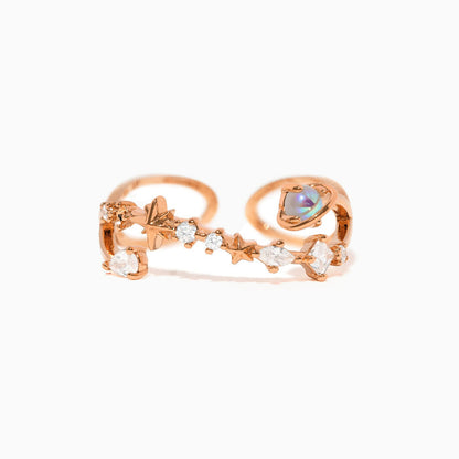 Solar Divide Adjustable Ring