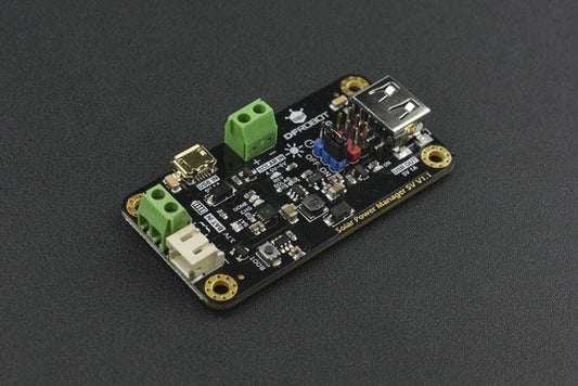 Solar Power Manager 5V [Discontinued] by DFRobot - The Pi Hut