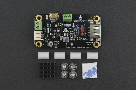 Solar Power Manager 5V [Discontinued] by DFRobot - The Pi Hut