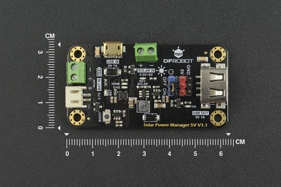 Solar Power Manager 5V [Discontinued] by DFRobot - The Pi Hut