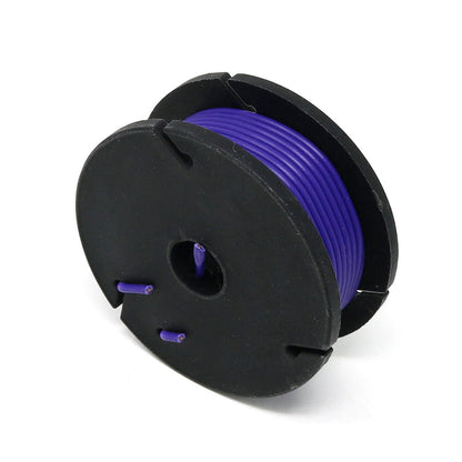 Solid-Core Wire Spool - 7.5m 22AWG - Violet by The Pi Hut - The Pi Hut