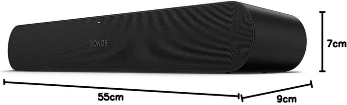 Sonos Ray Soundbar Black
