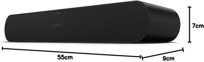 Sonos Ray Soundbar Black