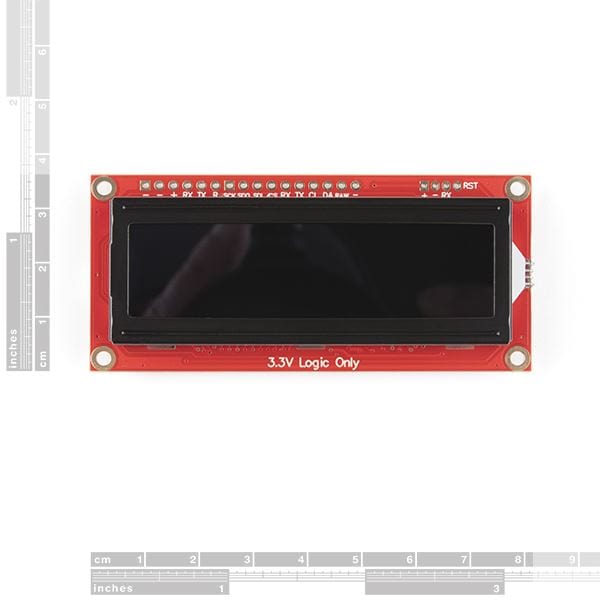 SparkFun 16x2 SerLCD - RGB Text (Qwiic) by Sparkfun - The Pi Hut