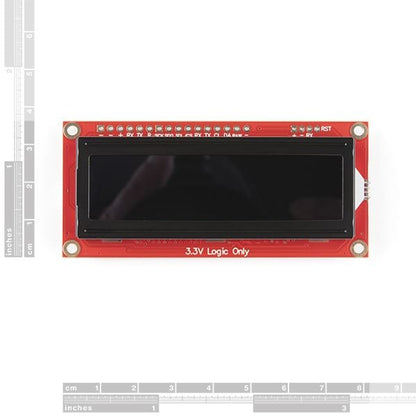 SparkFun 16x2 SerLCD - RGB Text (Qwiic) by Sparkfun - The Pi Hut