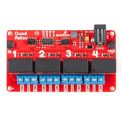 SparkFun Qwiic Quad Relay by Sparkfun - The Pi Hut