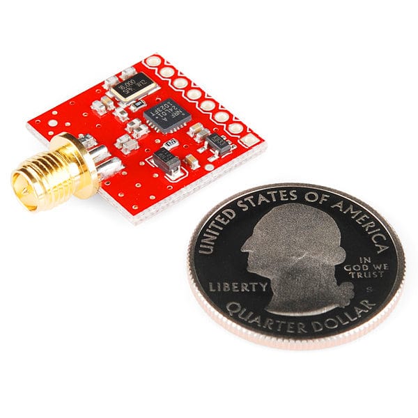 SparkFun Transceiver Breakout - nRF24L01+ (RP-SMA) [Discontinued] by Sparkfun - The Pi Hut