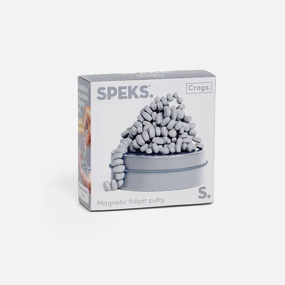 Speks Crags Magnetc Putty Fidget Toy (14+) - Matte Slate