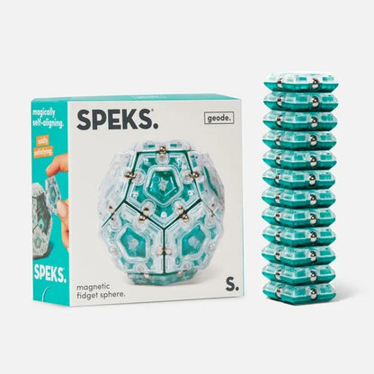 Speks Geode Magnetic Fidget Set (14+) - Aqua