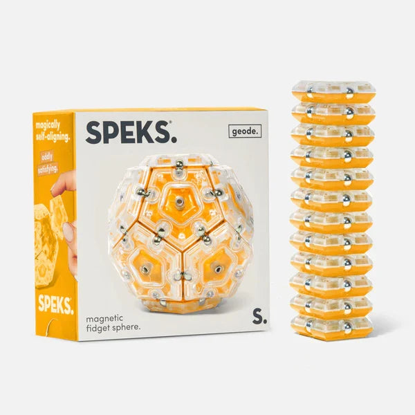 Speks Geode Magnetic Fidget Set (14+) - Topaz