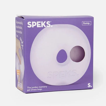 Speks Jumbo Gump Loop Squish Ball Fidget Toy - Mist 4 Inch