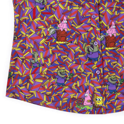 RSVLTS Nickelodeon Women's Short Sleeve Shirt Spongebob "CHOOOOOCOLATE!!!" – Women's KUNUFLEX Short Sleeve Shirt Spongebob "CHOOOOOCOLATE!!!" – Women's KUNUFLEX Short Sleeve Shirt