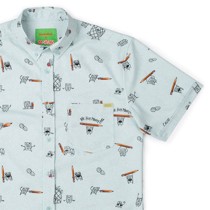 RSVLTS XS Nickelodeon Short Sleeve Shirt Spongebob "Me Hoy Minoy!!" – KUNUFLEX Short Sleeve Shirt Spongebob "Me Hoy Minoy!!" – KUNUFLEX Short Sleeve Shirt