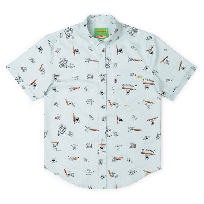 RSVLTS Nickelodeon Short Sleeve Shirt Spongebob "Me Hoy Minoy!!" – KUNUFLEX Short Sleeve Shirt Spongebob "Me Hoy Minoy!!" – KUNUFLEX Short Sleeve Shirt