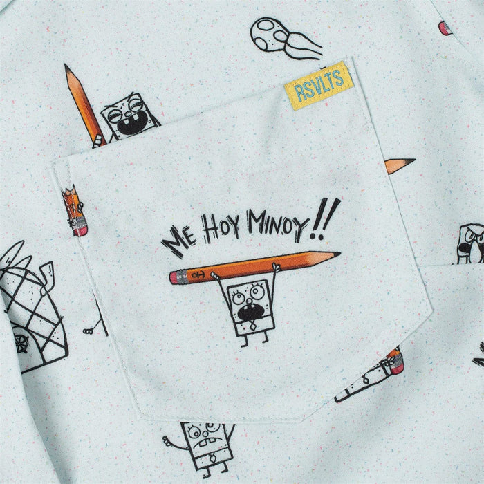 RSVLTS Nickelodeon Women's Short Sleeve Shirt Spongebob "Me Hoy Minoy!!" – Women's KUNUFLEX Short Sleeve Shirt Spongebob "Me Hoy Minoy!!" – Women's KUNUFLEX Short Sleeve Shirt