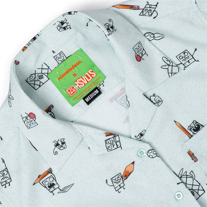 RSVLTS Nickelodeon Women's Short Sleeve Shirt Spongebob "Me Hoy Minoy!!" – Women's KUNUFLEX Short Sleeve Shirt Spongebob "Me Hoy Minoy!!" – Women's KUNUFLEX Short Sleeve Shirt