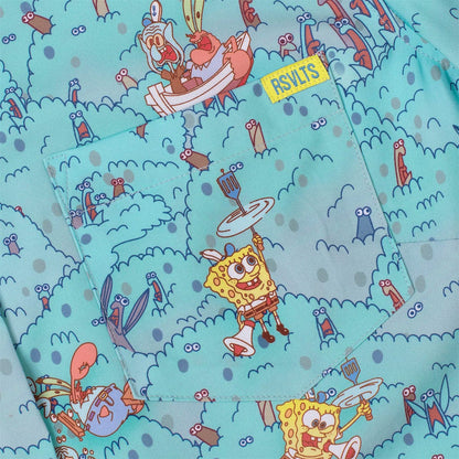 RSVLTS Nickelodeon Women's Short Sleeve Shirt Spongebob "Meep Meep Meep" – Women's KUNUFLEX Short Sleeve Shirt Spongebob "Meep Meep Meep" – Women's KUNUFLEX Short Sleeve Shirt