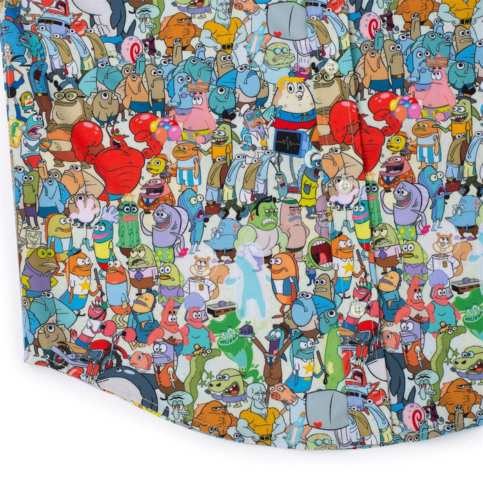 RSVLTS Nickelodeon Short Sleeve Shirt Spongebob "Welcome to Bikini Bottom" – KUNUFLEX Short Sleeve Shirt Spongebob "Welcome to Bikini Bottom" – KUNUFLEX Short Sleeve Shirt
